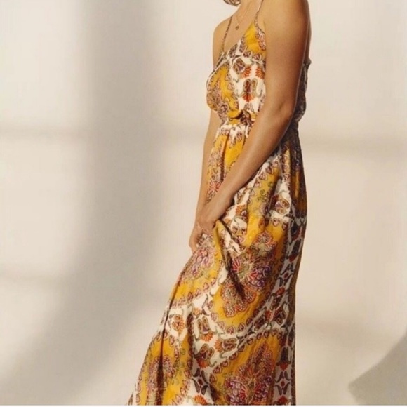 Anthropologie Dresses & Skirts - Anthropologie Akemi Kin Medallion Maxi Dress S